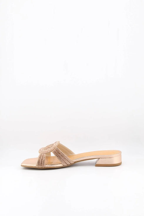 DFC Relax Embellished Strappy Slip-On Sandals